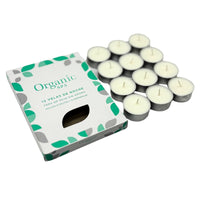 TEALIGHTS x 12 u . CERA DE SOJA