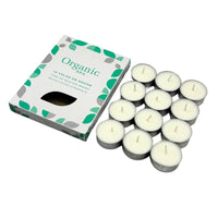 TEALIGHTS x 12 u . CERA DE SOJA