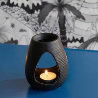SET HORNITO NEGRO + TEALIGHTS SIN AROMA x 12u
