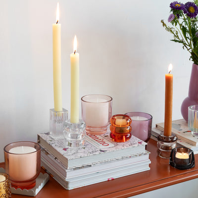 candelabros y portavelas