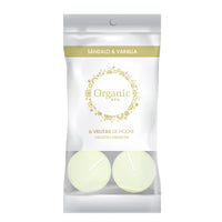 TEALIGHTS  SÁNDALO & VAINILLA