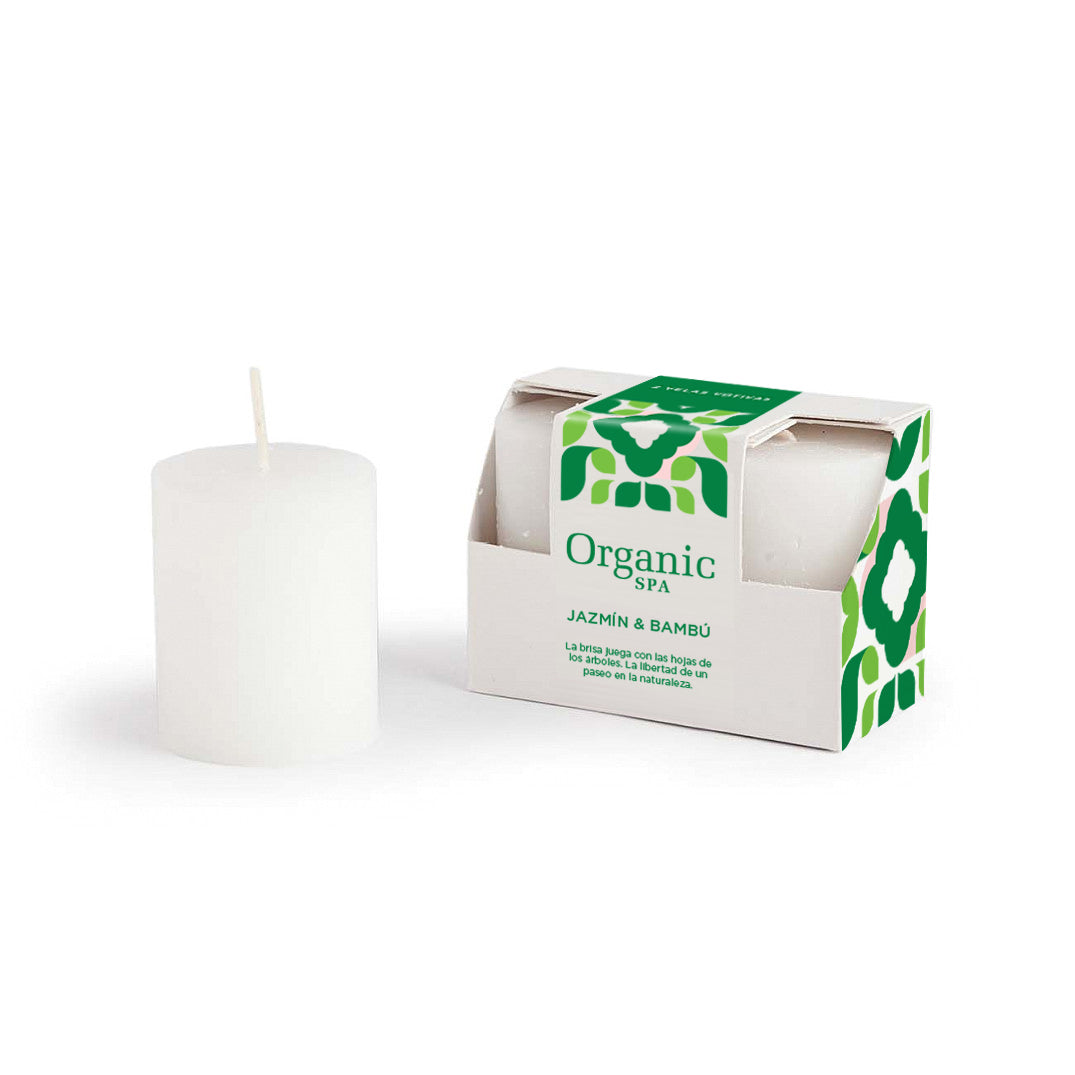 VELA VOTIVA JAZMÍN & BAMBÚ