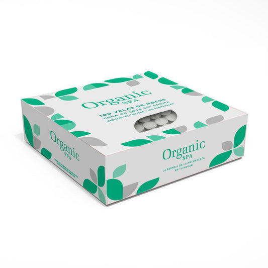 TEALIGHTS x 100 u . CERA DE SOJA