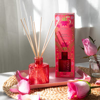 SET ROSA POÉTICA DIFUSOR DE AMBIENTES + VELA AROMÁTICA