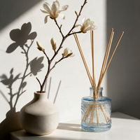 SET MAGNOLIA ETERNA DIFUSOR DE AMBIENTES + VELA AROMÁTICA