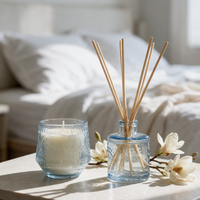 SET MAGNOLIA ETERNA DIFUSOR DE AMBIENTES + VELA AROMÁTICA